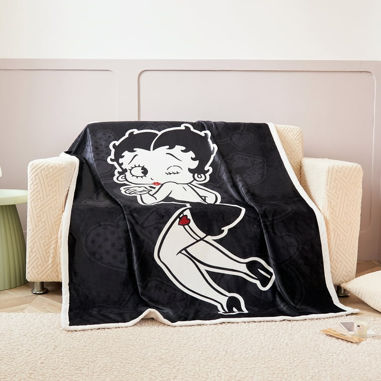 Betty boop throw blanket sale