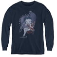 thumbnail image 1 of Betty Boop & Proud Betty-Youth Long Sleeve Tee, Navy - Large, 1 of 1