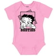 thumbnail image 1 of Betty Boop Pudgy Besties Dog Lover Bodysuit Jumper Girls Infant Baby Brisco Brands 18M, 1 of 6