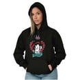 thumbnail image 1 of Betty Boop Rebel Girl Power Cartoon Women Plus Size Hoodie Brisco Brands 2X, 1 of 4