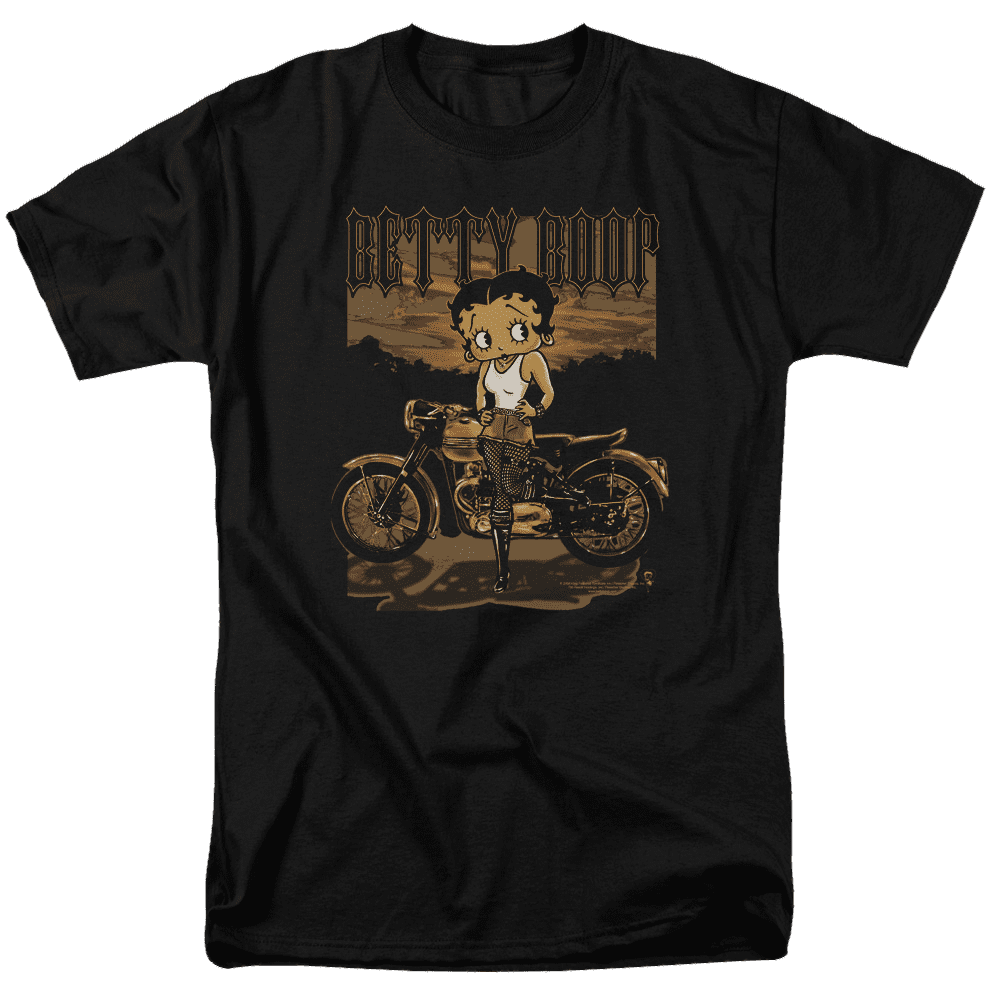 Betty Boop Rebel Rider Men's Regular Fit TShirt