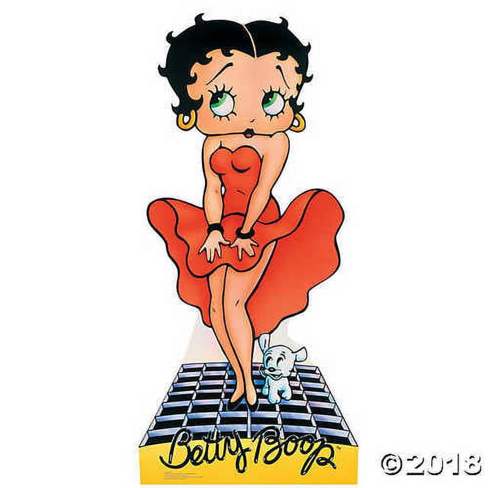 Betty Boop Red Dress Stand Up Walmart