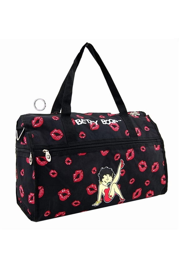 Red Lips Duffle Bag Tote