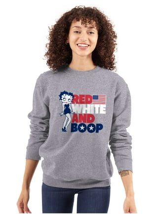 Red white blue sweatshirt clearance
