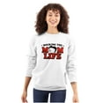 thumbnail image 1 of Betty Boop Rocking The Mom Life Women Plus Size Sweatshirt Brisco Brands 4X, 1 of 5