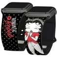 thumbnail image 1 of Betty Boop Romantic Rebel HD Watch Band for Apple Watch - 38/40/41mm(42mm Series 10/11) Short Romantic Rebel by Affinity Bands, 1 of 3