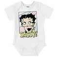 thumbnail image 1 of Betty Boop Sassy Cute Retro Toon Bodysuit Jumper Girls Infant Baby Brisco Brands NB, 1 of 6