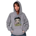 thumbnail image 1 of Betty Boop Sassy Cute Retro Toon Hoodie Sweatshirt Women Brisco Brands S, 1 of 6