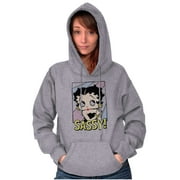 Betty Boop Sassy Cute Retro Toon Hoodie Sweatshirt Women Brisco Brands S
