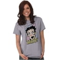 thumbnail image 1 of Betty Boop Sassy Cute Retro Toon Women's Graphic T Shirt Tees Brisco Brands S, 1 of 5