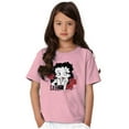 thumbnail image 1 of Betty Boop Sassy Flirty Cartoon Girls Kids T Shirt Tees Teen Brisco Brands M, 1 of 6