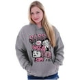 thumbnail image 1 of Betty Boop Sassy Kanji Comic Panels Women Plus Size Hoodie Brisco Brands 5X, 1 of 4