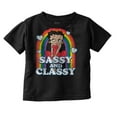 thumbnail image 1 of Betty Boop Sassy and Classy Rainbow Youth T Shirt Tee Girls Infant Toddler Brisco Brands 6M, 1 of 5