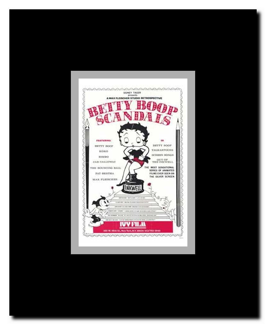 Betty Boop Scandal Framed Movie Poster