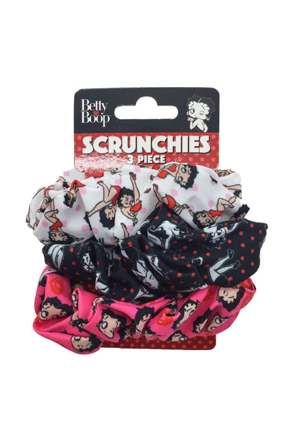 Betty Boop Scrunchies (3-Pack)
