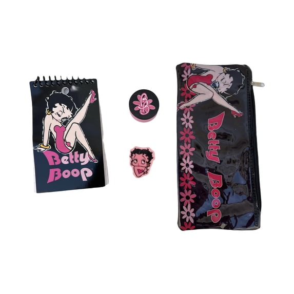 Betty Boop Seductress Graphic Spiral Notepad