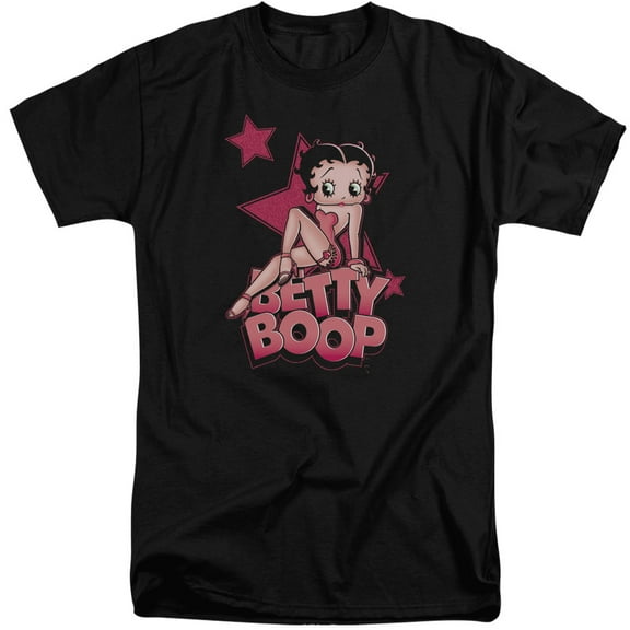 Betty Boop - Sexy Star - Tall Fit Short Sleeve Shirt - XXX-Large