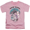 thumbnail image 1 of Trevco Boop-Singing In Ny - Short Sleeve Juvenile 18-1 Tee - Pink- Large 7, 1 of 2
