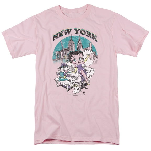 Betty Boop - Singing In Ny - Short Sleeve Shirt - Medium