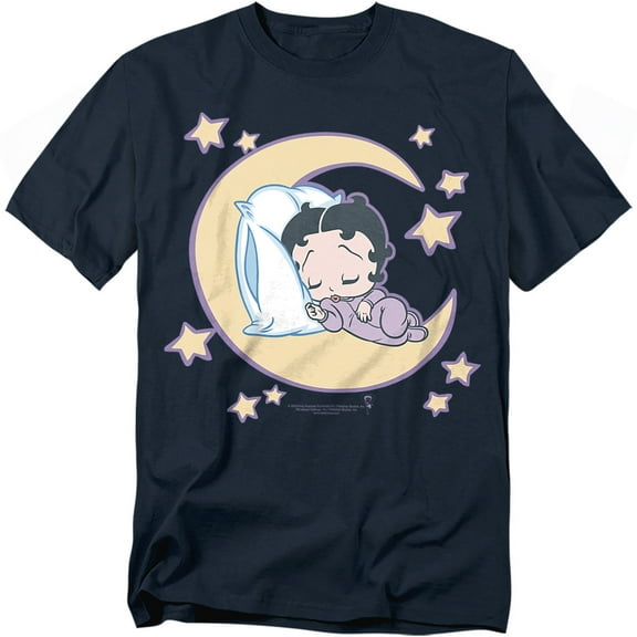 Betty Boop T-Shirt Sleepy Time Unisex Graphic Tee For Men & Women