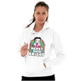 thumbnail image 1 of Betty Boop Snowflake Merry Bright Women Plus Size Hoodie Brisco Brands 4X, 1 of 4