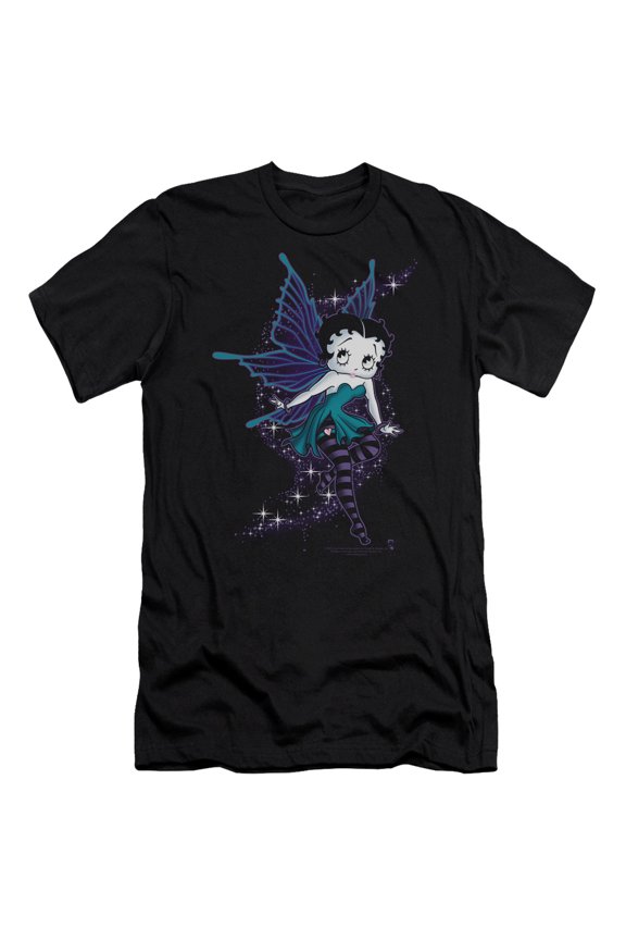Betty Boop - Sparkle Fairy - Premium Slim Fit Short Sleeve Shirt - Medium