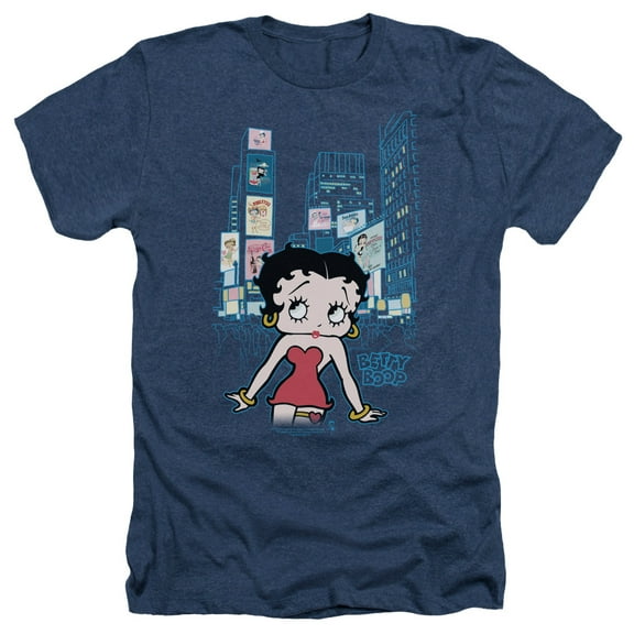 Betty Boop - Square - Heather Short Sleeve Shirt - X-Large