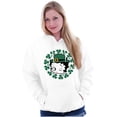 thumbnail image 1 of Betty Boop St Patricks Day Leprechaun Hoodie Sweatshirt Women Brisco Brands L, 1 of 5