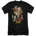 thumbnail image 1 of Betty Boop - Star Princess - Premium Slim Fit Short Sleeve Shirt - Small, 1 of 2