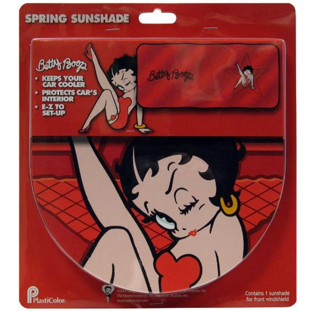 Betty Boop Star Spring Shade Universal Size Windshield Sunshade