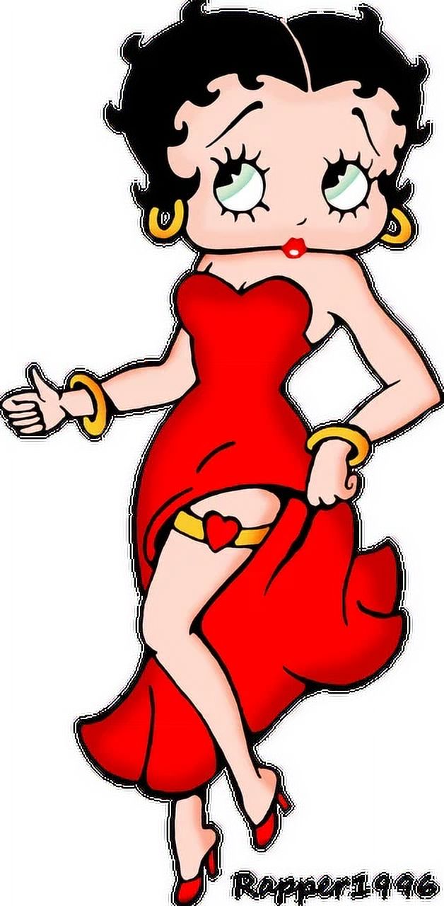 Betty Boop Sticker Phone Decal Water Bottle Stickers Car Decals, Laptop ...