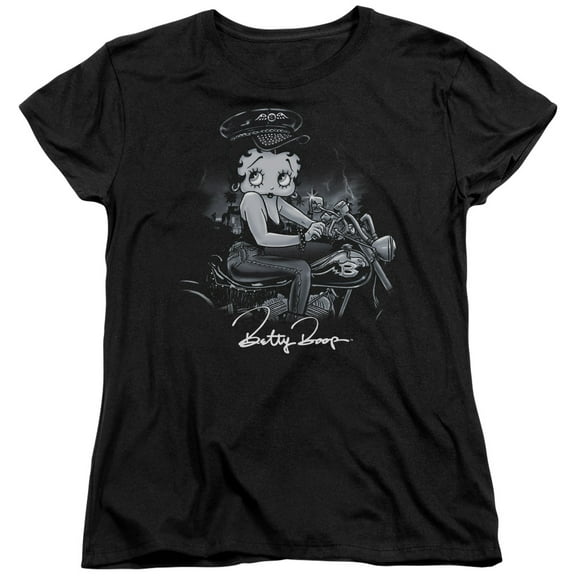 Betty Boop - Storm Rider - Women's Short Sleeve Shirt - X-Large