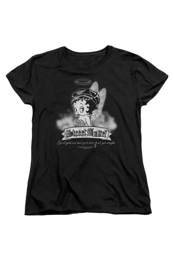 Betty Boop - Street Angel - Women's Short Sleeve Shirt - XX-Large
