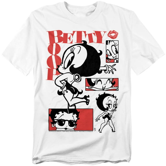 Betty Boop T-Shirt Stylin Snaps Unisex Graphic Tee For Men & Women