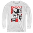 thumbnail image 1 of Betty Boop & Stylin Snaps-Youth Long Sleeve Tee, White - Medium, 1 of 1