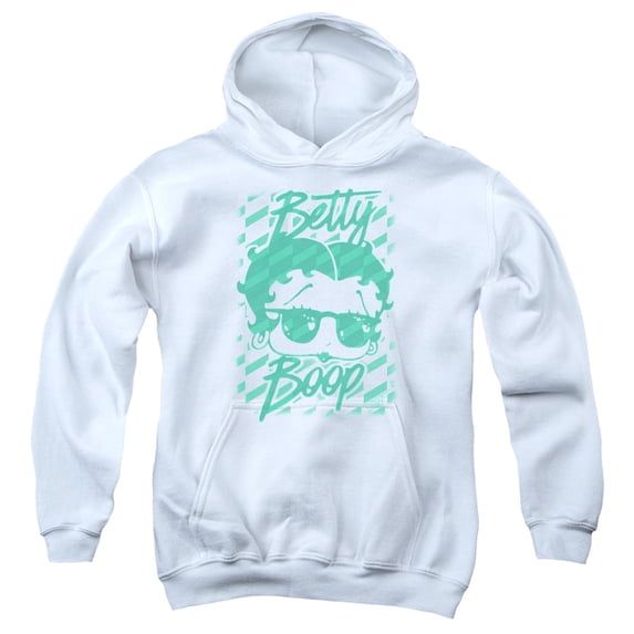 Betty Boop - Summer Shades - Youth Hooded Sweatshirt - X-Large