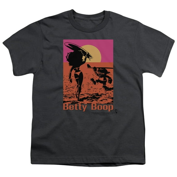 Betty Boop - Summer - Youth Short Sleeve Shirt - X-Large