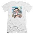 thumbnail image 1 of Betty Boop Sunny Boop Premium Canvas T-Shirt Adult Slim Fit 30/1 White, 1 of 1