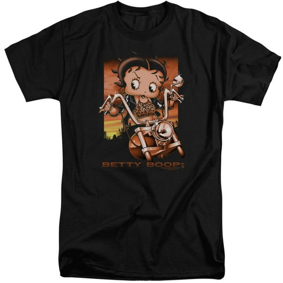 Betty Boop - Sunset Rider - Tall Fit Short Sleeve Shirt - XXX-Large