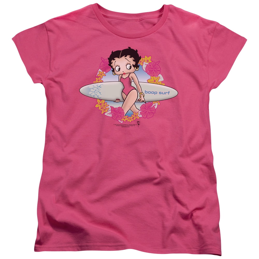 Betty Boop - Surf - Women's Short Sleeve Shirt - Small