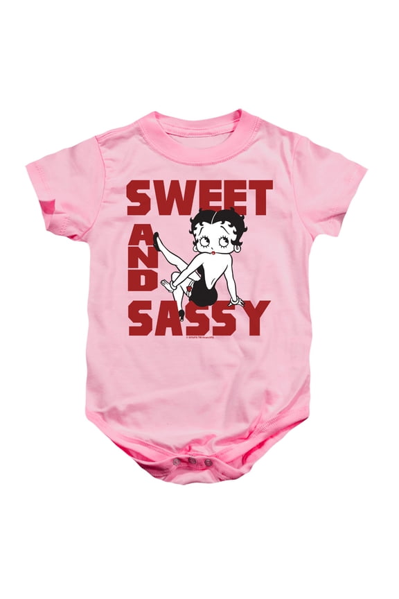 Sweet And Sassy Unisex Infant Snap Suit for Baby (24 Months) Pink