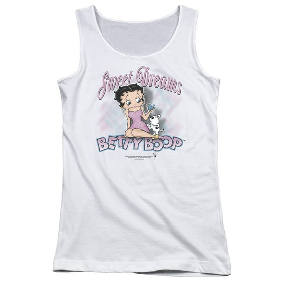 Betty Boop - Sweet Dreams - Juniors Tank Top - XX-Large