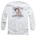 thumbnail image 1 of Betty Boop Sweet Dreams Long Sleeve T-Shirt Adult 18/1 White, 1 of 1