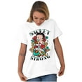 thumbnail image 1 of Betty Boop Sweet Strong Anchor Tattoo Women's Graphic T Shirt Tees Brisco Brands M, 1 of 5