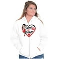 thumbnail image 1 of Betty Boop Sweet Yet Save Cute Sassy Zip Hoodie Sweatshirt Women Brisco Brands M, 1 of 6