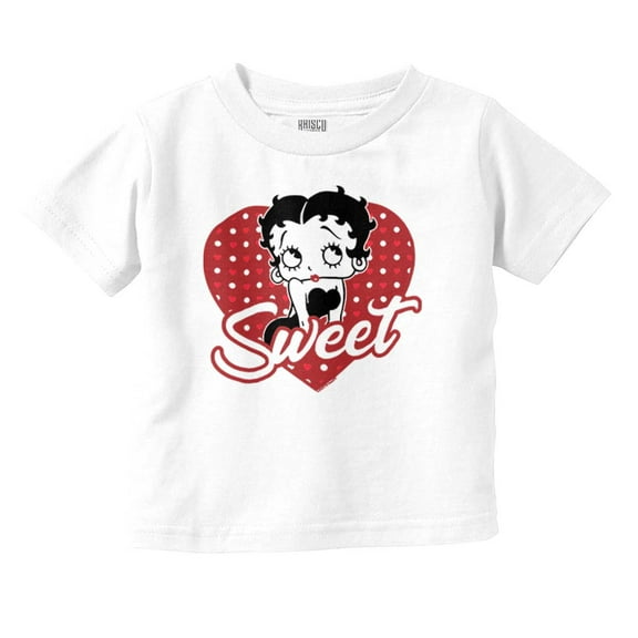Betty Boop Sweetheart Love Cute Youth T Shirt Tee Girls Infant Toddler Brisco Brands 24M