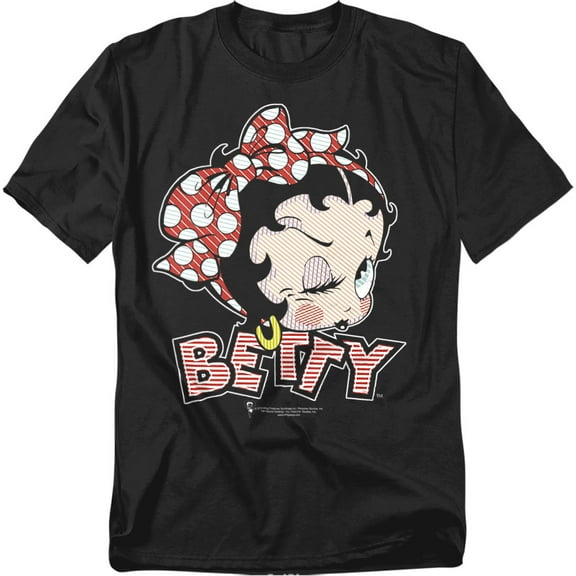 Betty Boop T-Shirt Betty Line Unisex Graphic Tee for Men & Women