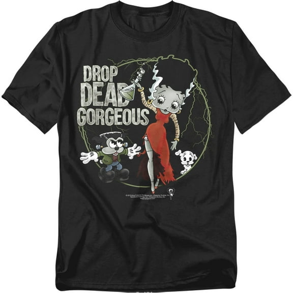 Betty Boop T-Shirt Drop Dead Gorgeous Unisex Graphic Tee For Men & Women