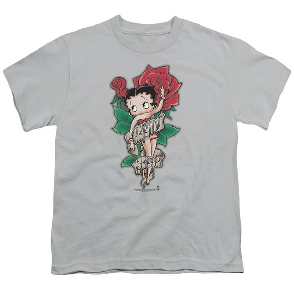 Betty Boop - Tattoo - Youth Short Sleeve Shirt - Small