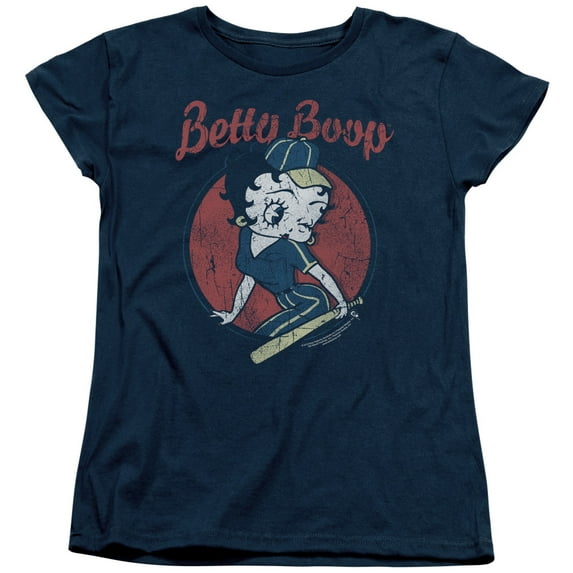 Betty Boop - Team Boop - Women's Short Sleeve Shirt - Medium